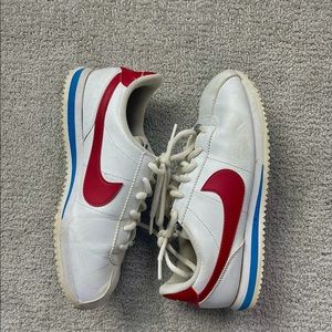 NIKE RED, WHITE & BLUE CORTEZ SNEAKERS